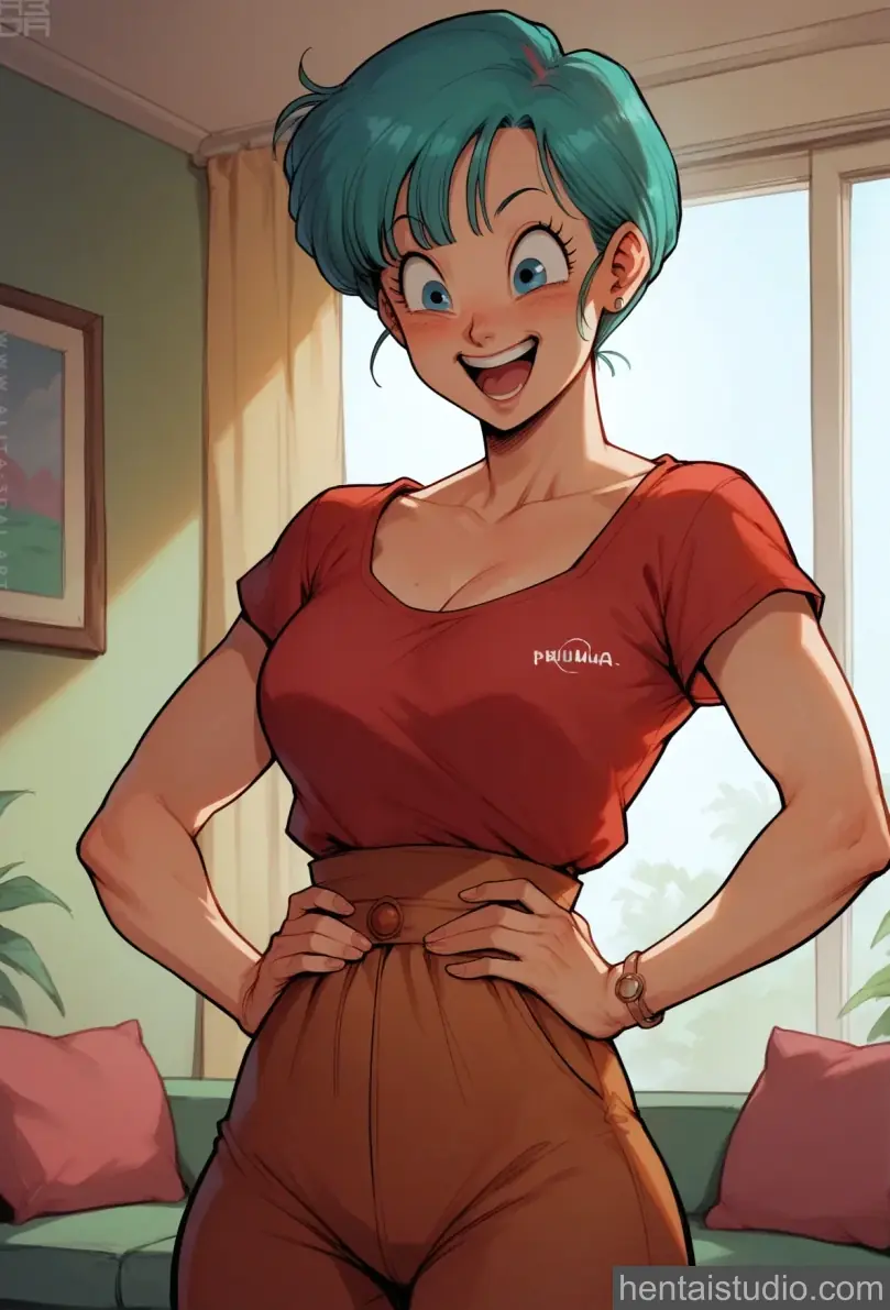 Bulma Goku from Dragonball Z hentai art 37 of 48