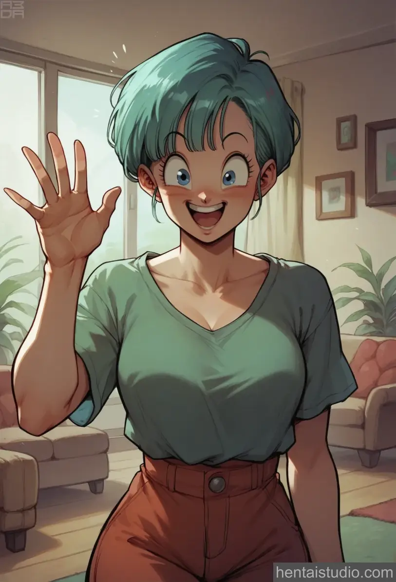 Bulma Goku from Dragonball Z hentai art 43 of 48