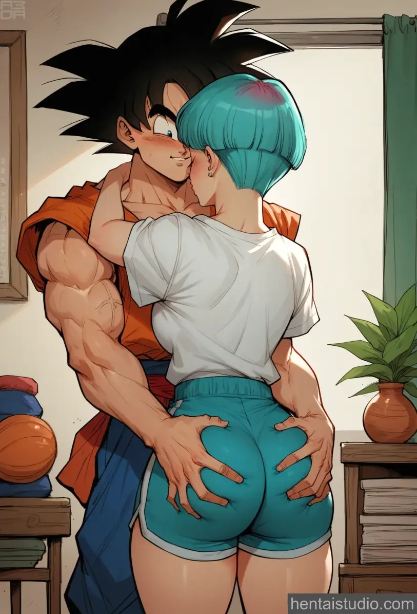 Bulma Goku from Dragonball Z hentai art 46 of 48