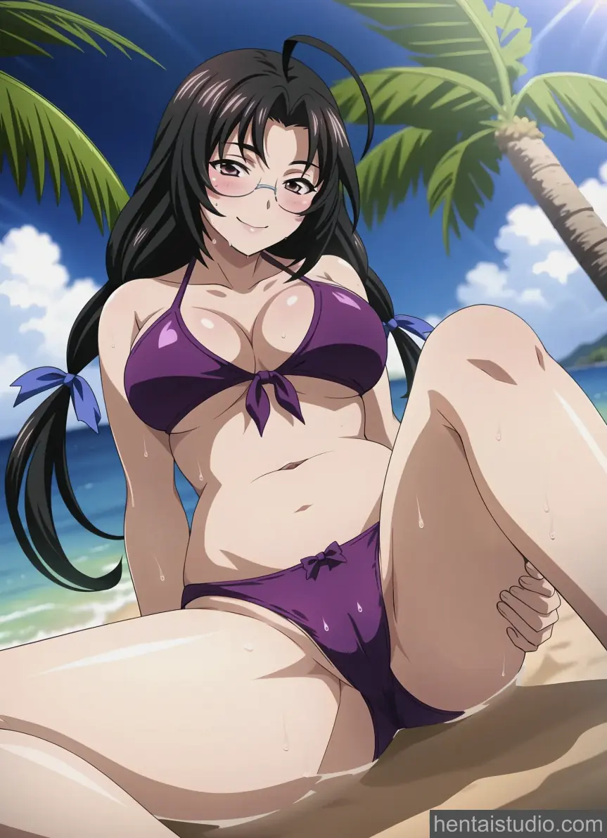 Bunwa Kaku from Ikki Tousen: Gragon Girls hentai art 6 of 54