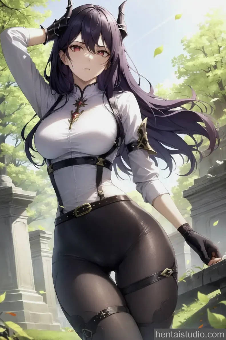 Caera Denoir from The Beginning After The End hentai art 14 of 61