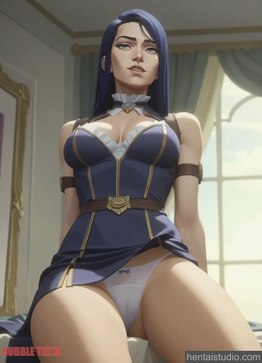Caitlyn Kiramman from Arcane hentai art 15 of 52
