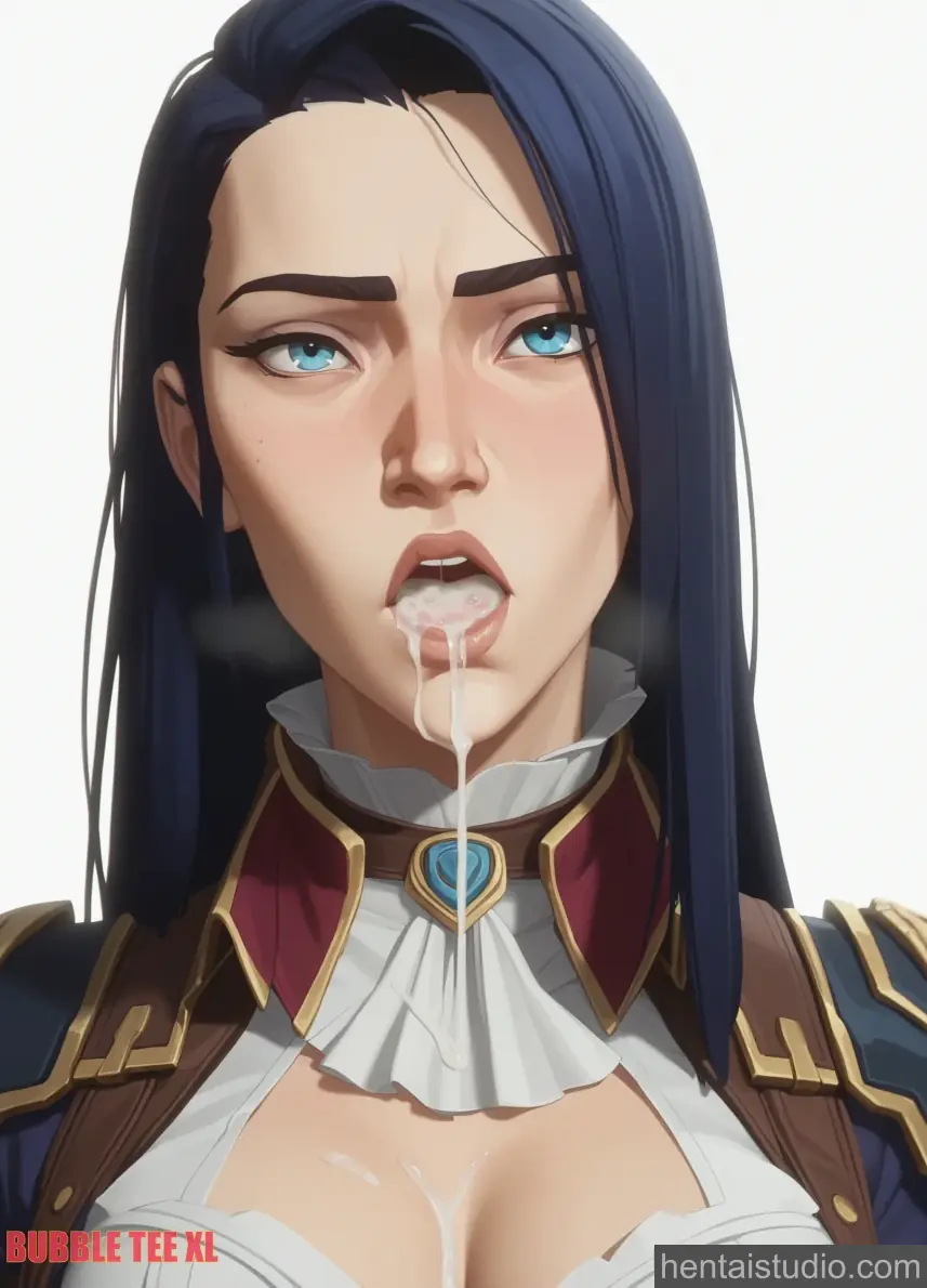 Caitlyn Kiramman from Arcane hentai art 28 of 52