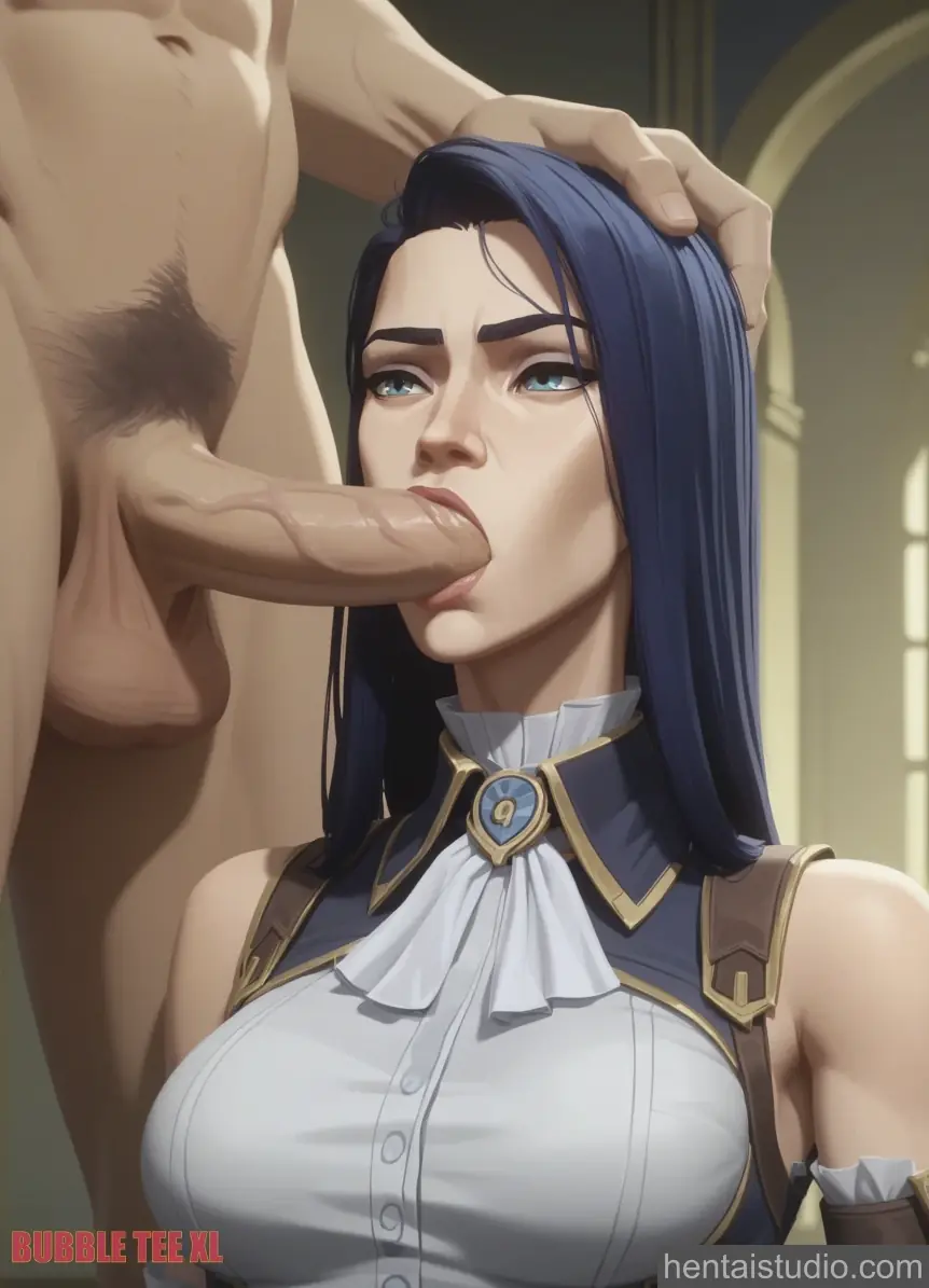 Caitlyn Kiramman from Arcane hentai art 42 of 52