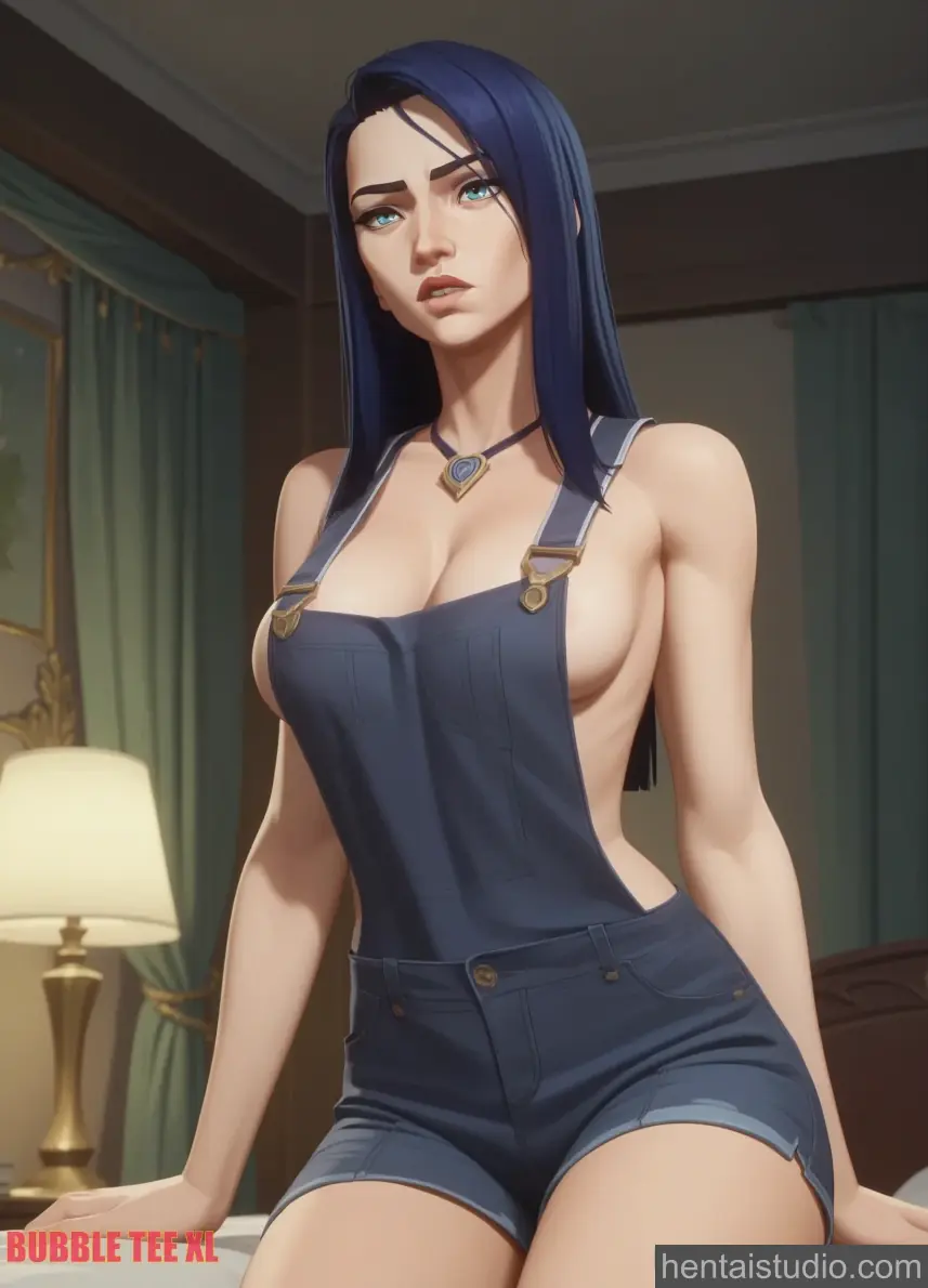 Caitlyn Kiramman from Arcane hentai art 47 of 52