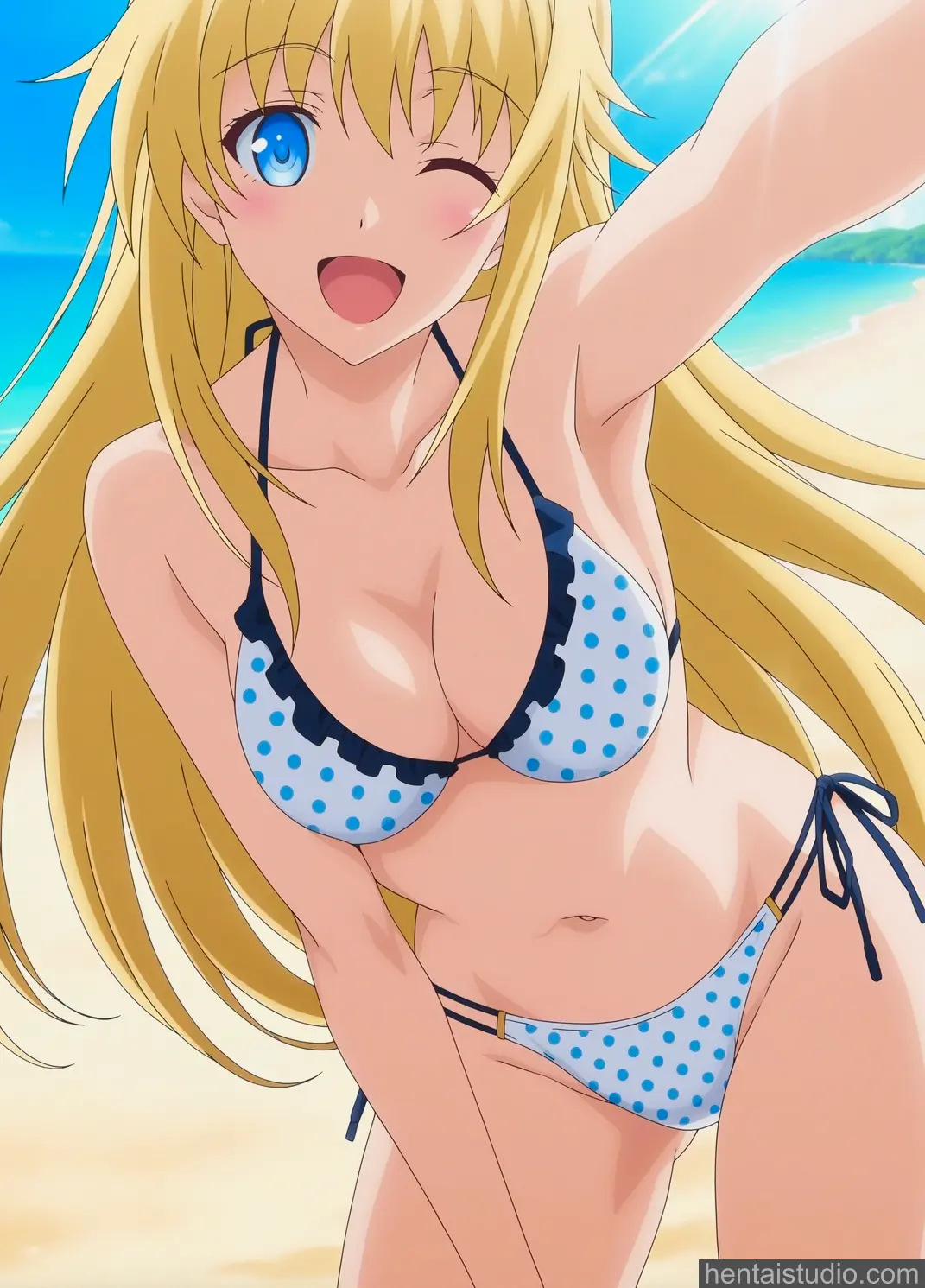 Canaria Utara from Qualidea Code hentai art 57 of 60