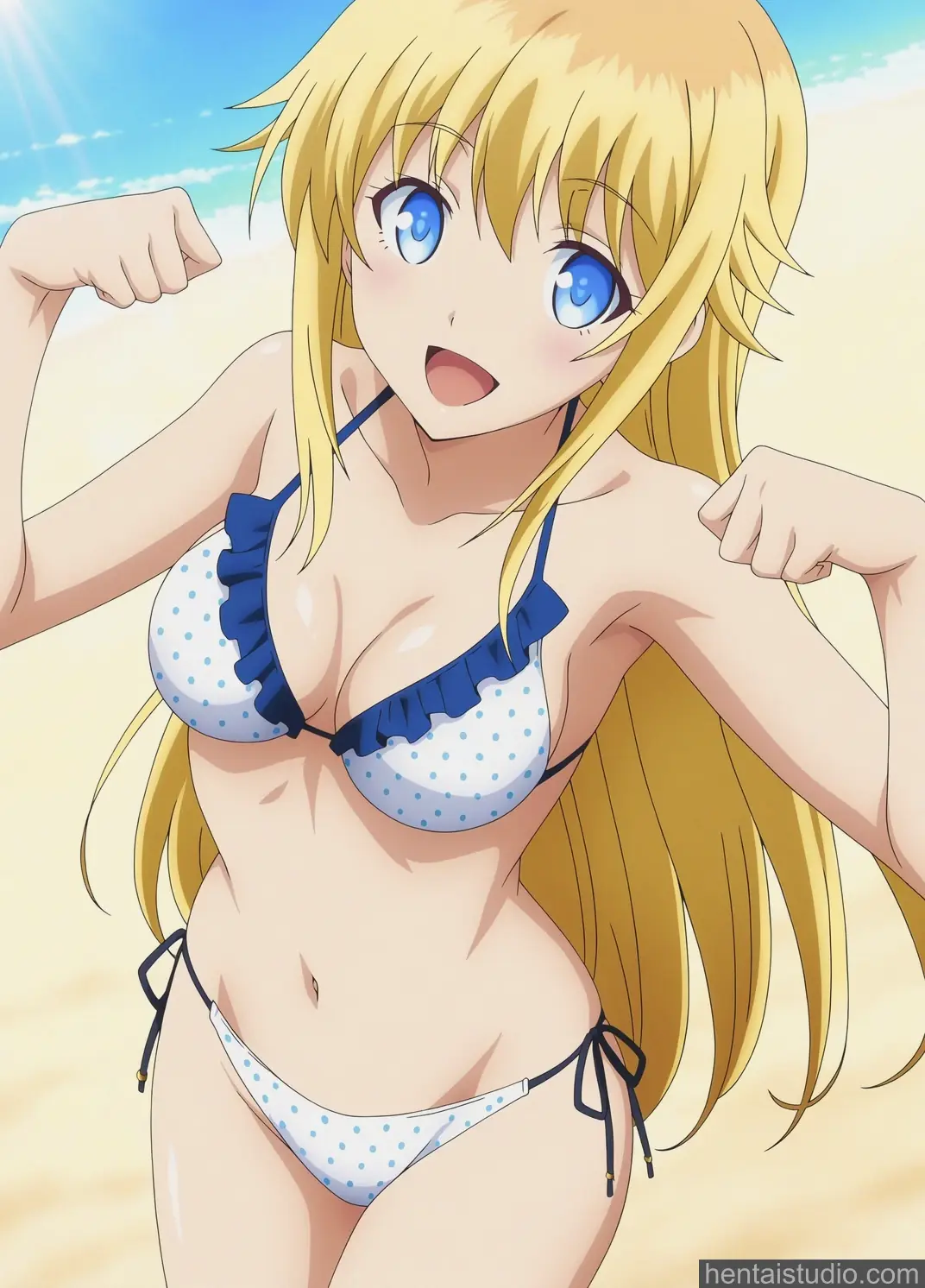 Canaria Utara from Qualidea Code hentai art 58 of 60