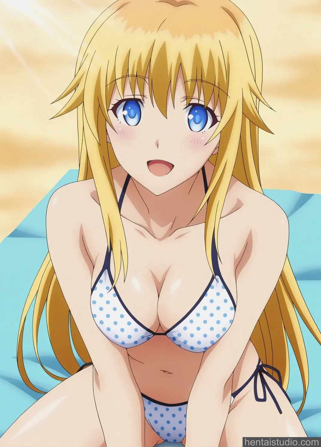 Canaria Utara from Qualidea Code hentai art 59 of 60