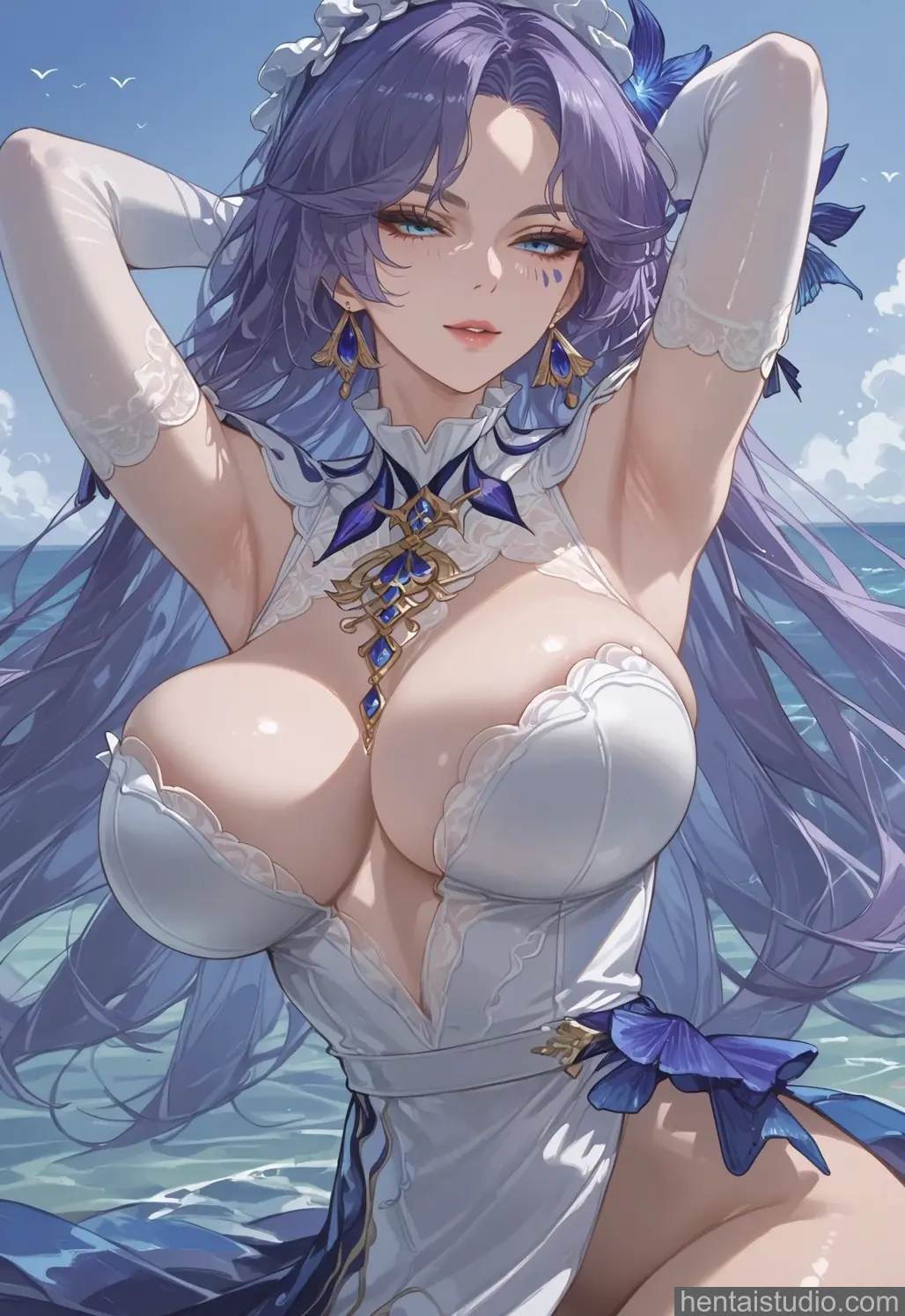 Cantarella from Wuthering Waves hentai art 24 of 100