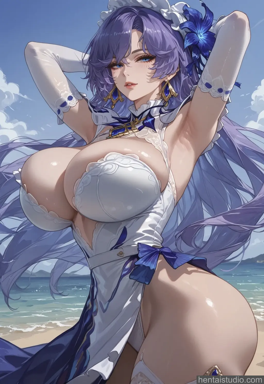 Cantarella from Wuthering Waves hentai art 41 of 100
