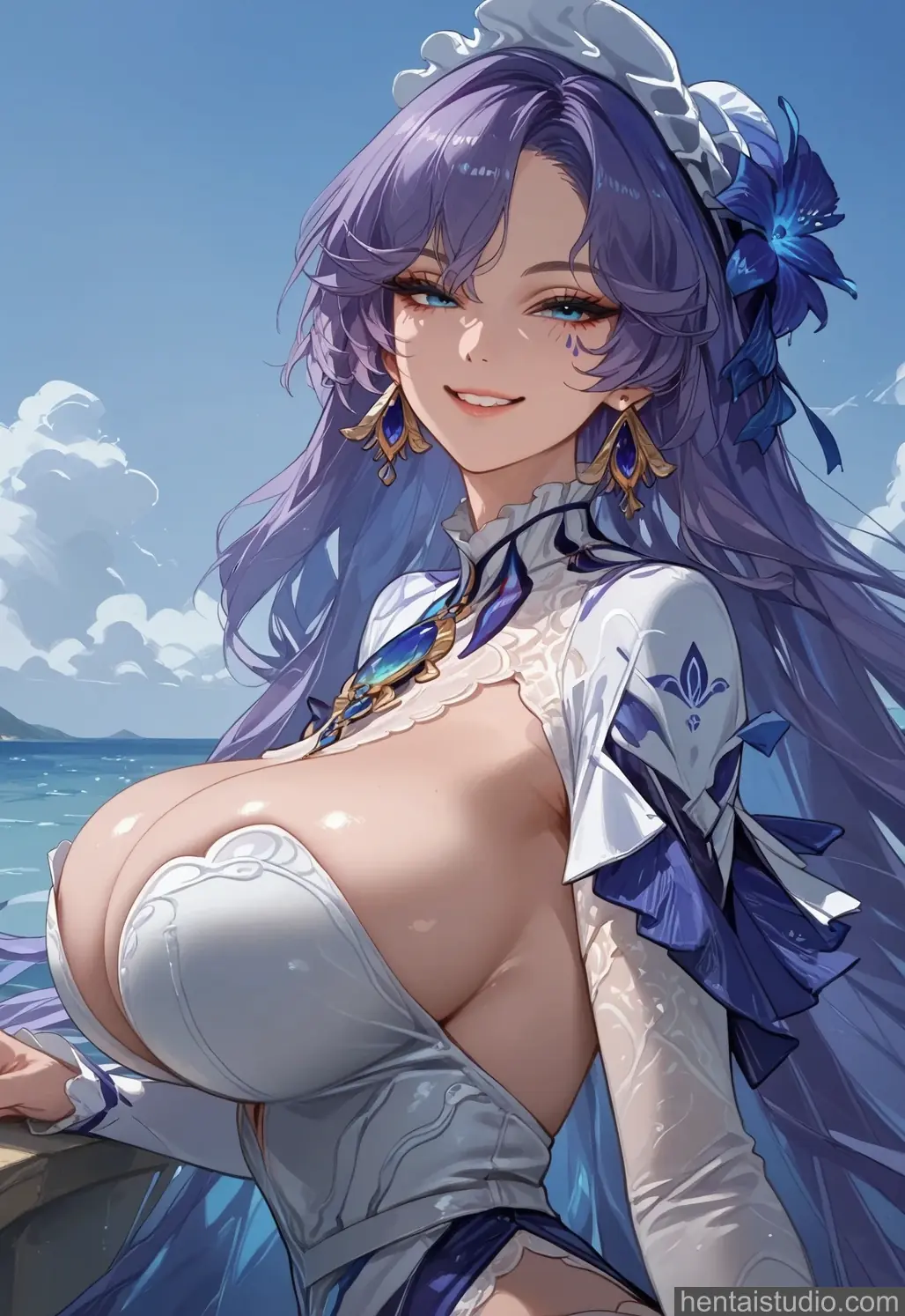 Cantarella from Wuthering Waves hentai art 47 of 100