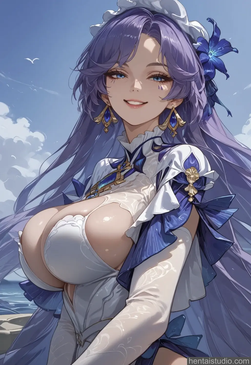 Cantarella from Wuthering Waves hentai art 62 of 100