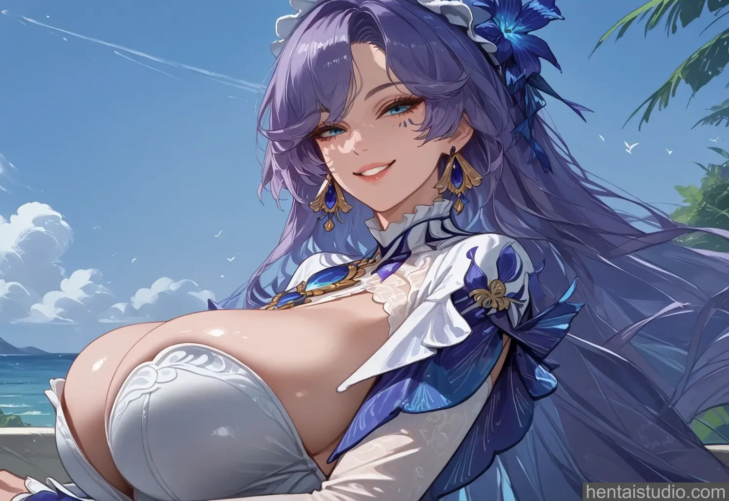 Cantarella from Wuthering Waves hentai art 64 of 100