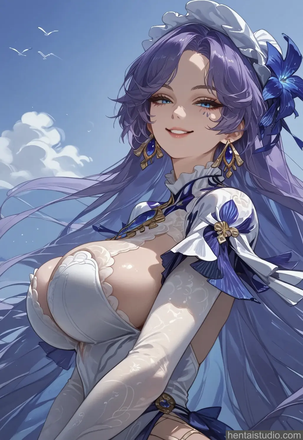 Cantarella from Wuthering Waves hentai art 69 of 100
