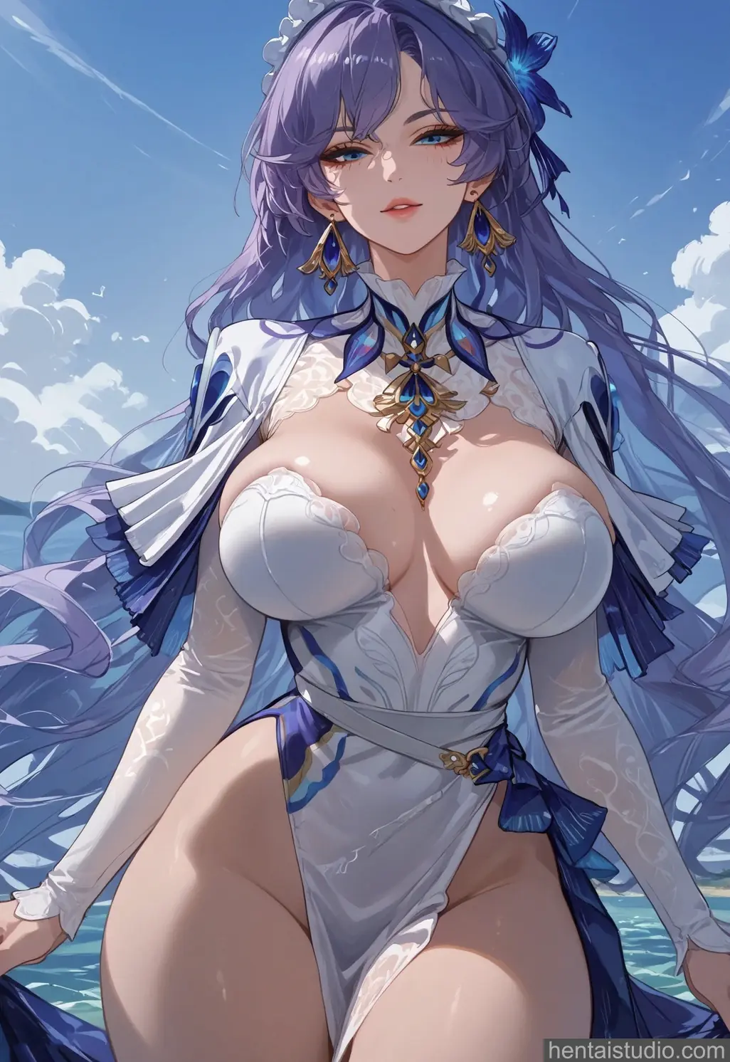 Cantarella from Wuthering Waves hentai art 84 of 100