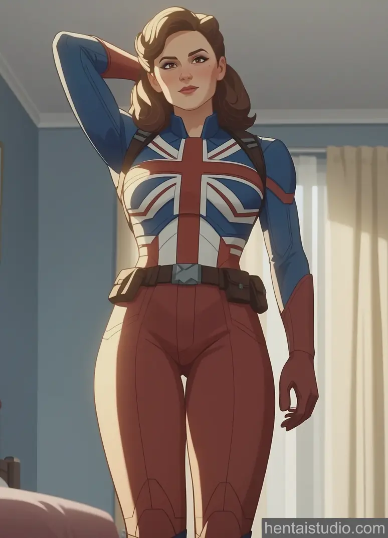 Captain Carter from What If hentai art 1 of 50