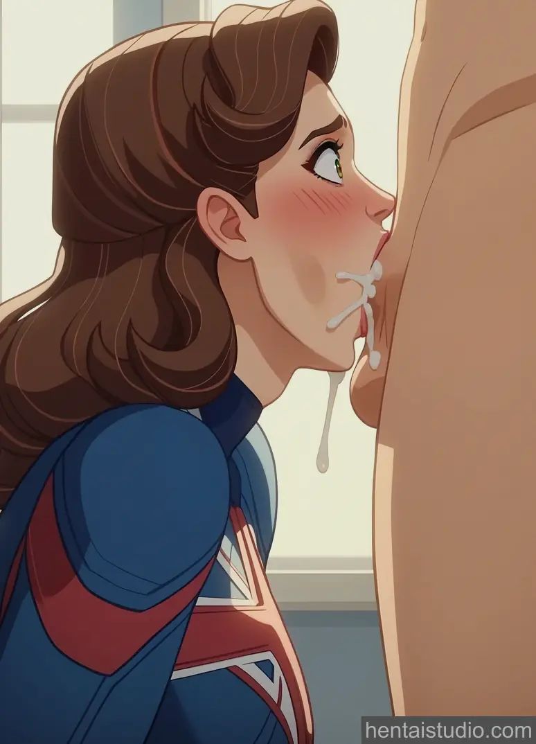 Captain Carter from What If hentai art 18 of 50
