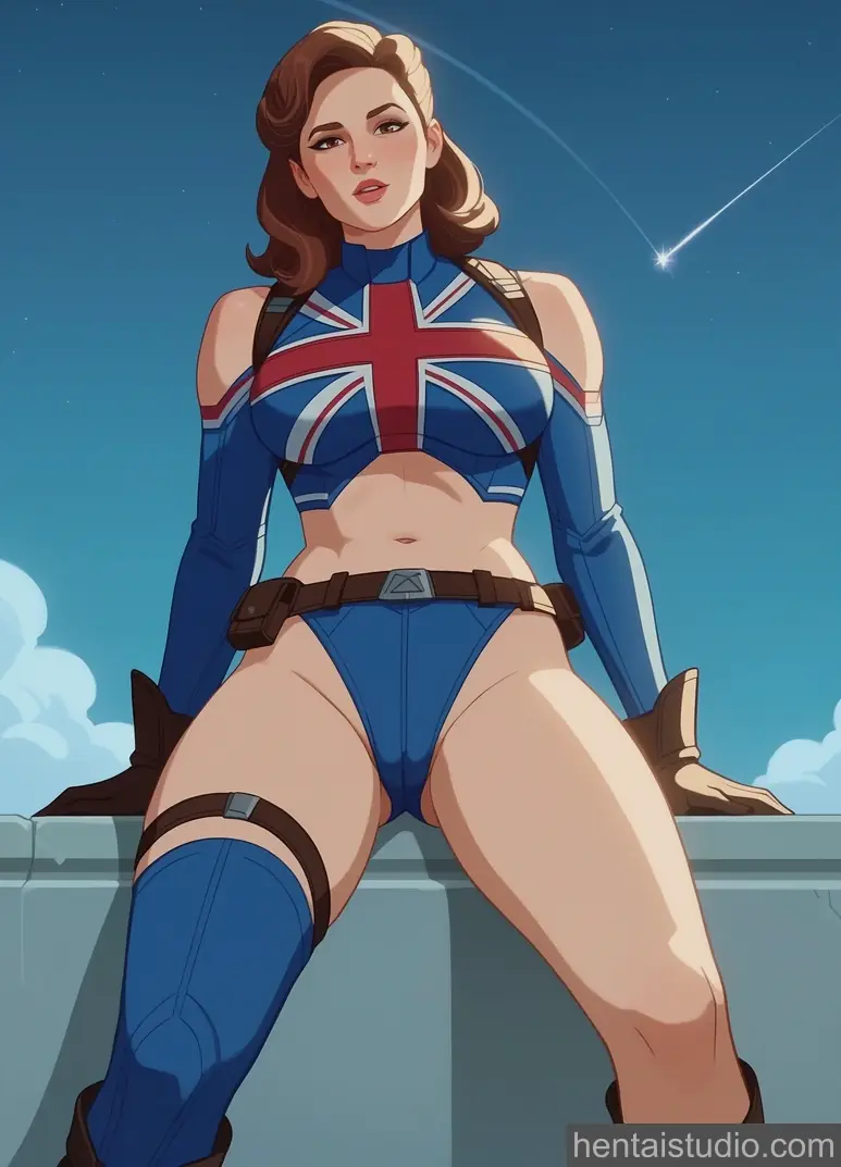 Captain Carter from What If hentai art 23 of 50