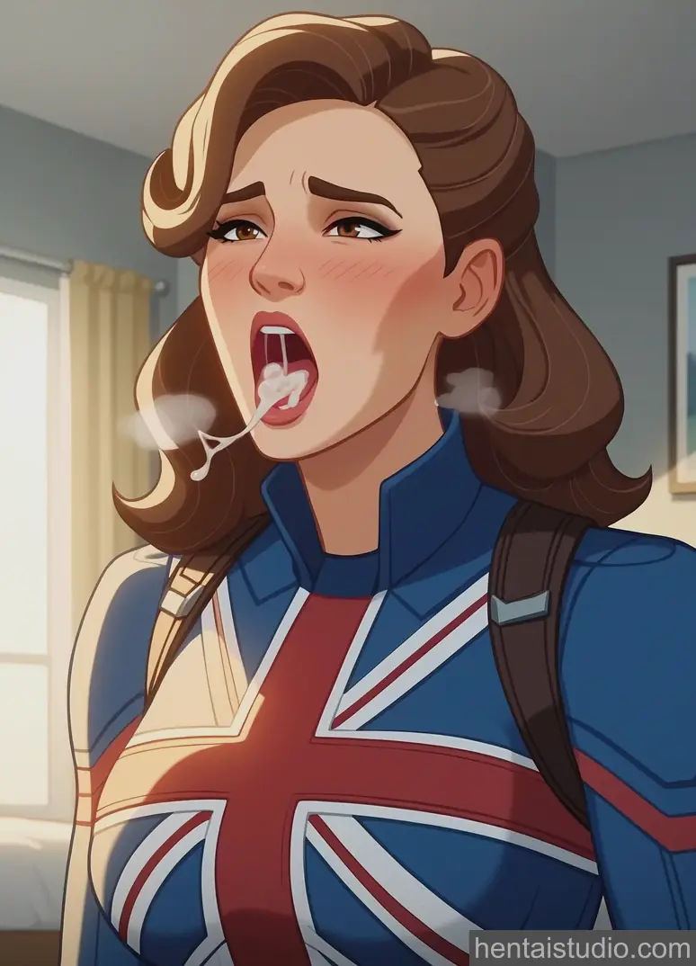 Captain Carter from What If hentai art 24 of 50
