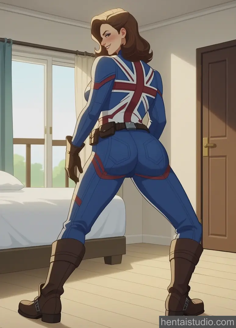 Captain Carter from What If hentai art 3 of 50