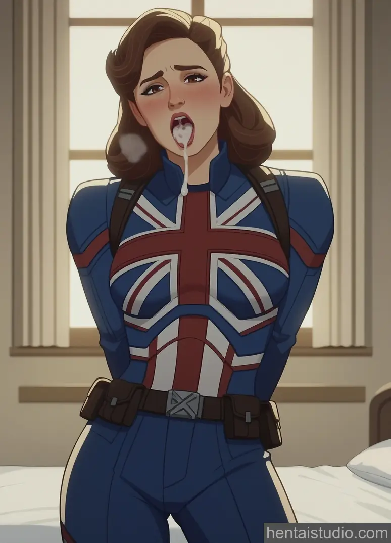 Captain Carter from What If hentai art 35 of 50