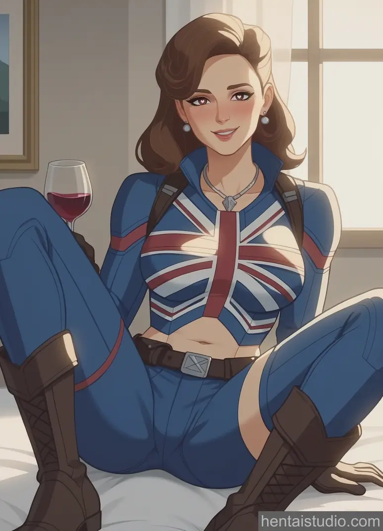 Captain Carter from What If hentai art 6 of 50