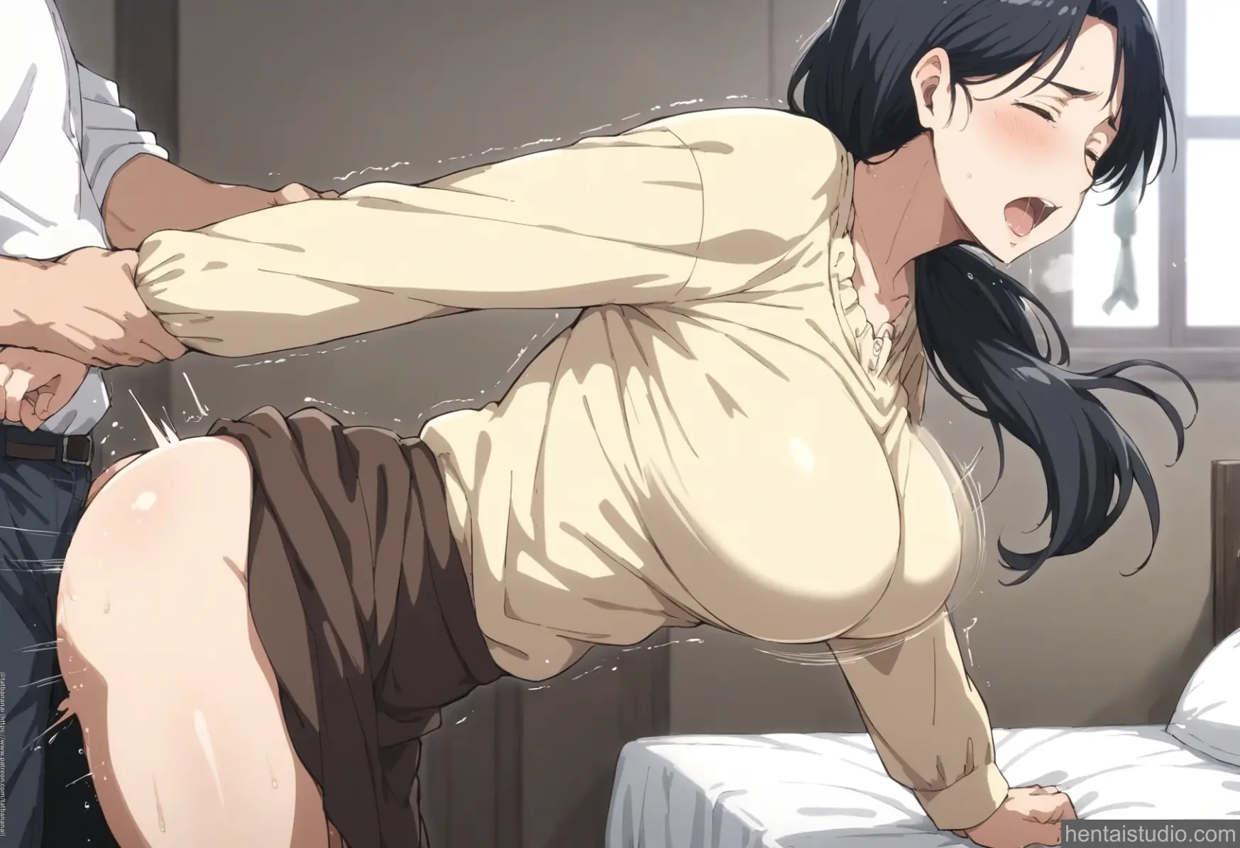 Carla Yeager from Attack On Titan hentai art 7 of 112