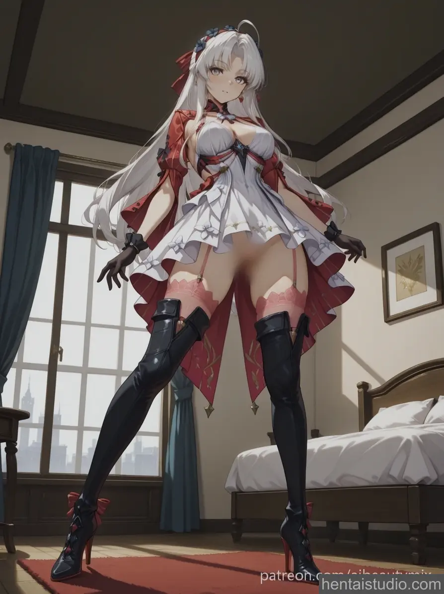 Carlotta from Wuthering Waves hentai art 1 of 8