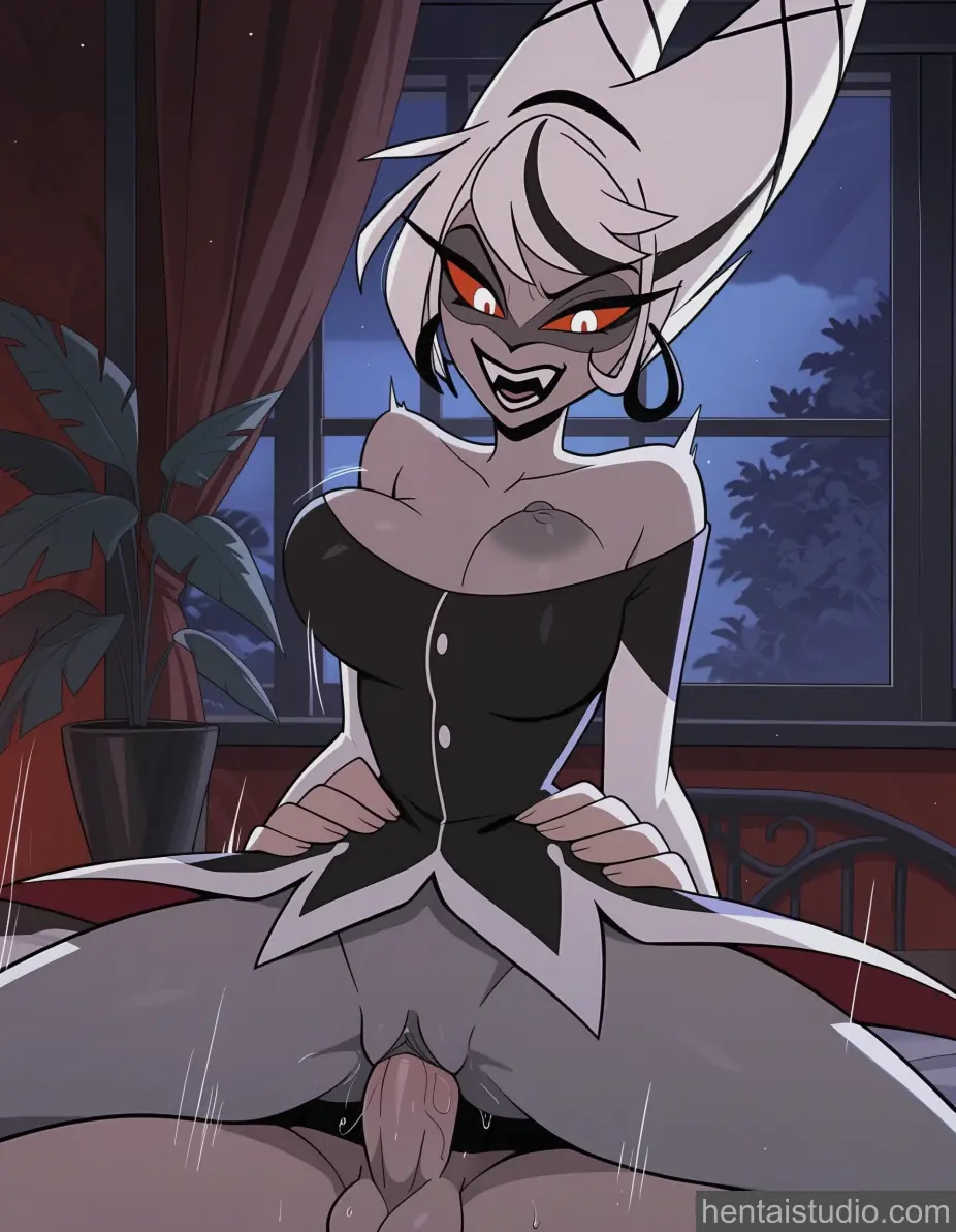 Carmilla Carmine from Hazbin Hotel hentai art 3 of 16