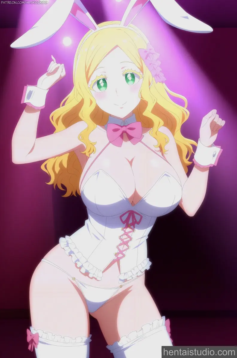 Carol Olston | Tomo Chan Is A Girl – hentai anime character, Carol Olston, Tomo Chan Is A Girl, Cotton Candy, Tomo Chan Wa Onnanoko, Blonde, Bunny Suit, Green Eyes, Pussy