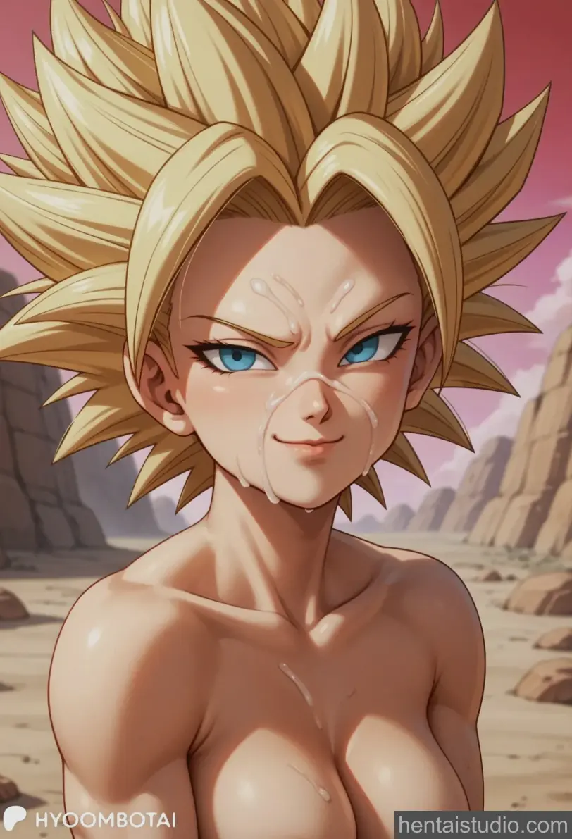 Caulifla from Dragon Ball Super hentai art 69 of 71
