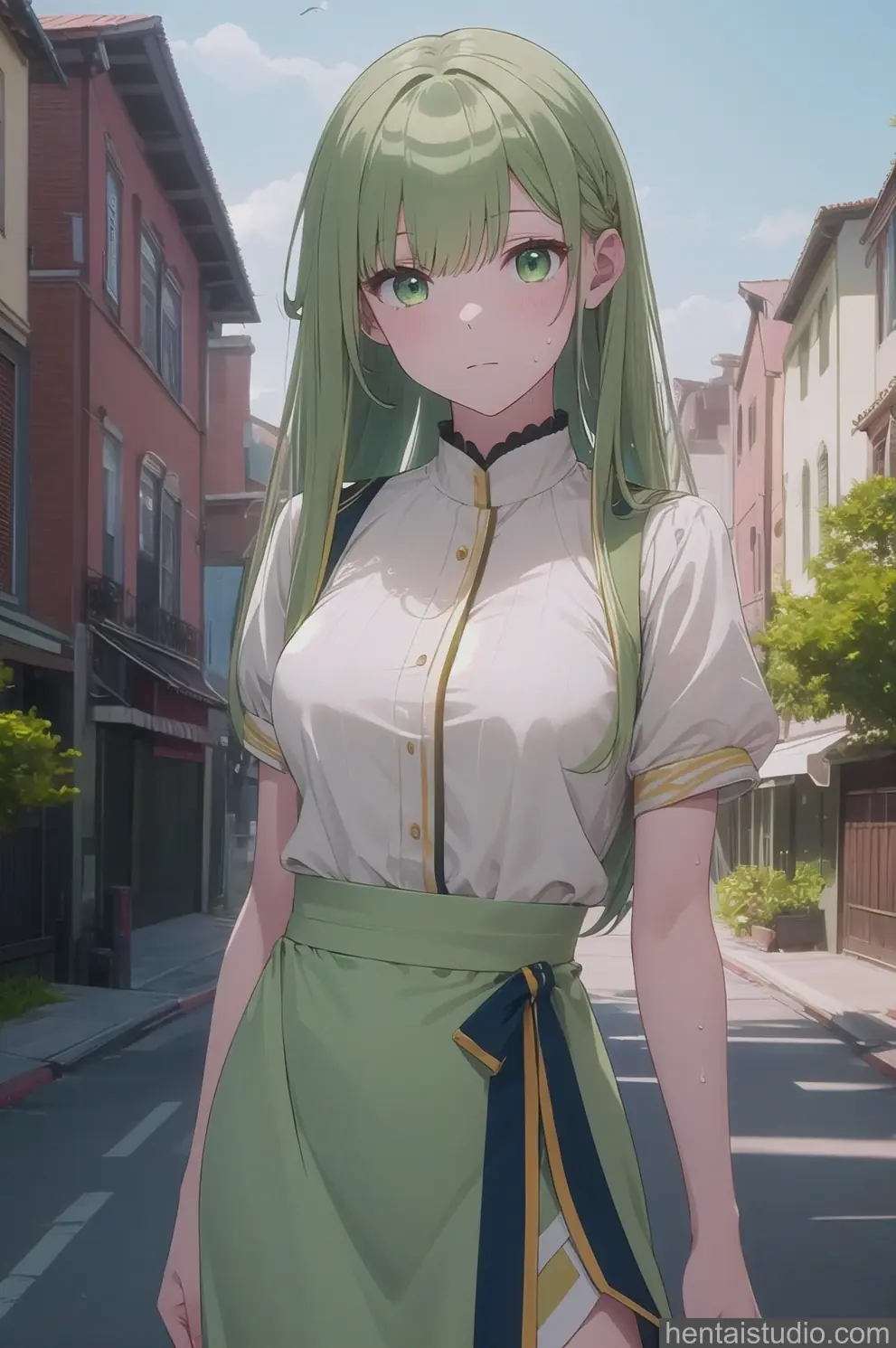 Cecilia from Saint Cecilia And Pastor Lawrence hentai art 10 of 53
