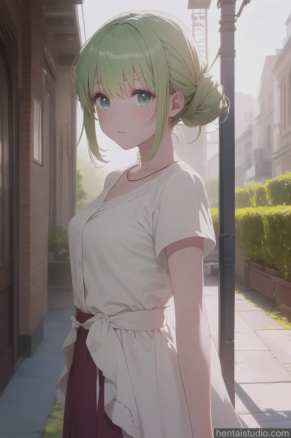 Cecilia from Saint Cecilia And Pastor Lawrence hentai art 6 of 53