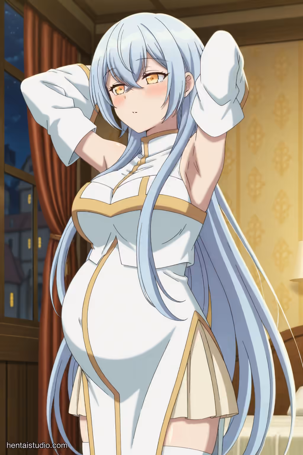 Celia Aquarain - There Was a Cute Girl in the Hero's Party, So I Tried Confessing to Her (Yuusha Party ni Kawaii Ko ga Ita no de, Kokuhaku Shitemita) - Hentai Gallery 15 - 627 Images — image 380 of 627