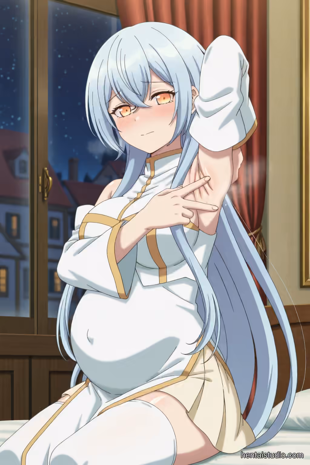 Celia Aquarain - There Was a Cute Girl in the Hero's Party, So I Tried Confessing to Her (Yuusha Party ni Kawaii Ko ga Ita no de, Kokuhaku Shitemita) - Hentai Gallery 15 - 627 Images — image 383 of 627