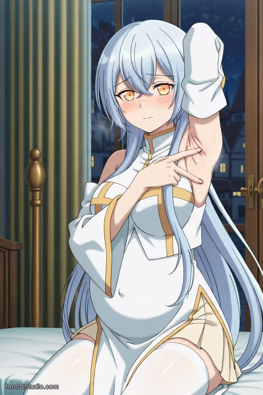Celia Aquarain - There Was a Cute Girl in the Hero's Party, So I Tried Confessing to Her (Yuusha Party ni Kawaii Ko ga Ita no de, Kokuhaku Shitemita) - Hentai Gallery 15 - 627 Images — image 384 of 627