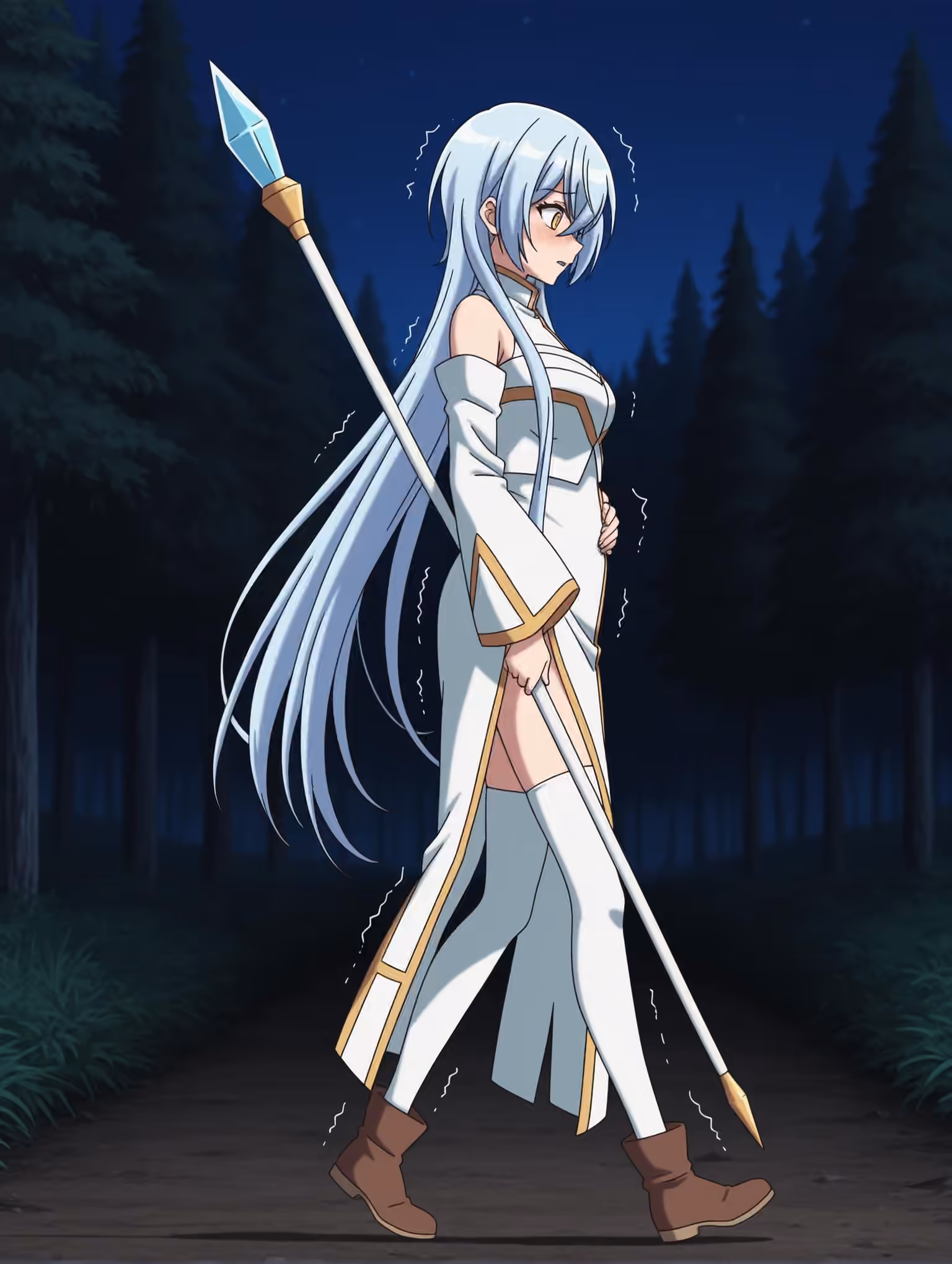 Celia Aquarain - There Was a Cute Girl in the Hero's Party, So I Tried Confessing to Her (Yuusha Party ni Kawaii Ko ga Ita no de, Kokuhaku Shitemita) - Hentai Gallery 6 - 75 Images — image 3 of 75