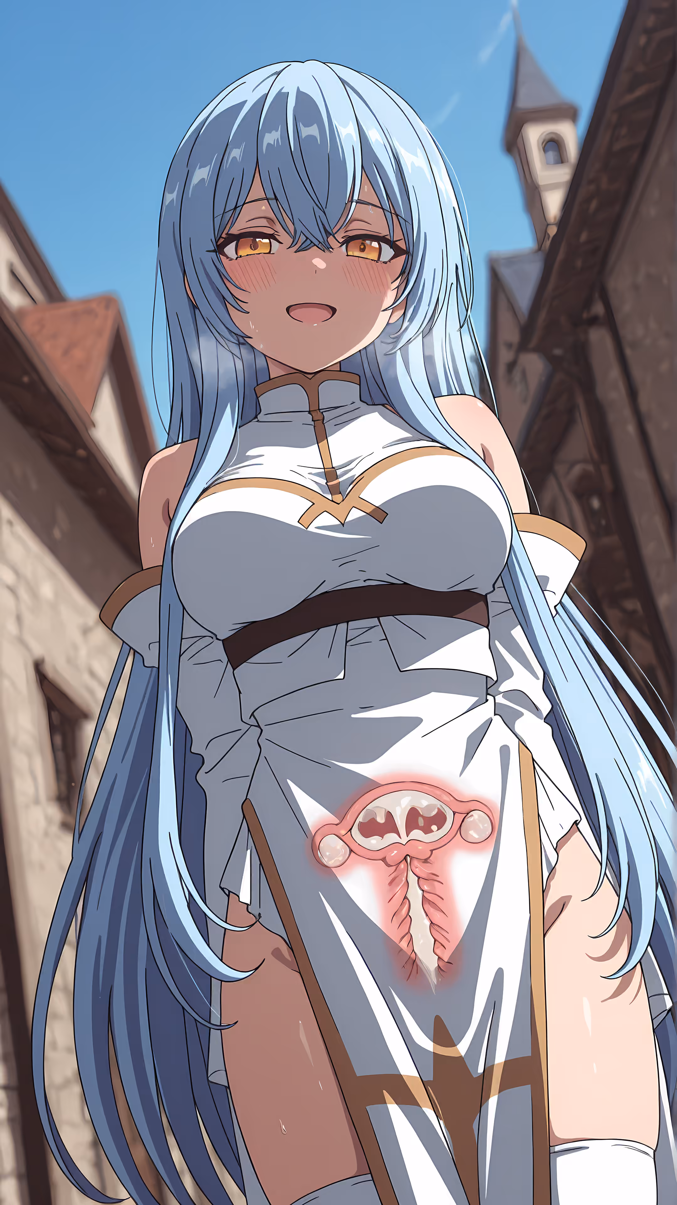 Celia Aquarain - There Was a Cute Girl in the Hero's Party, So I Tried Confessing to Her (Yuusha Party ni Kawaii Ko ga Ita no de, Kokuhaku Shitemita) - Hentai Gallery 10 - 110 Images — image 108 of 110