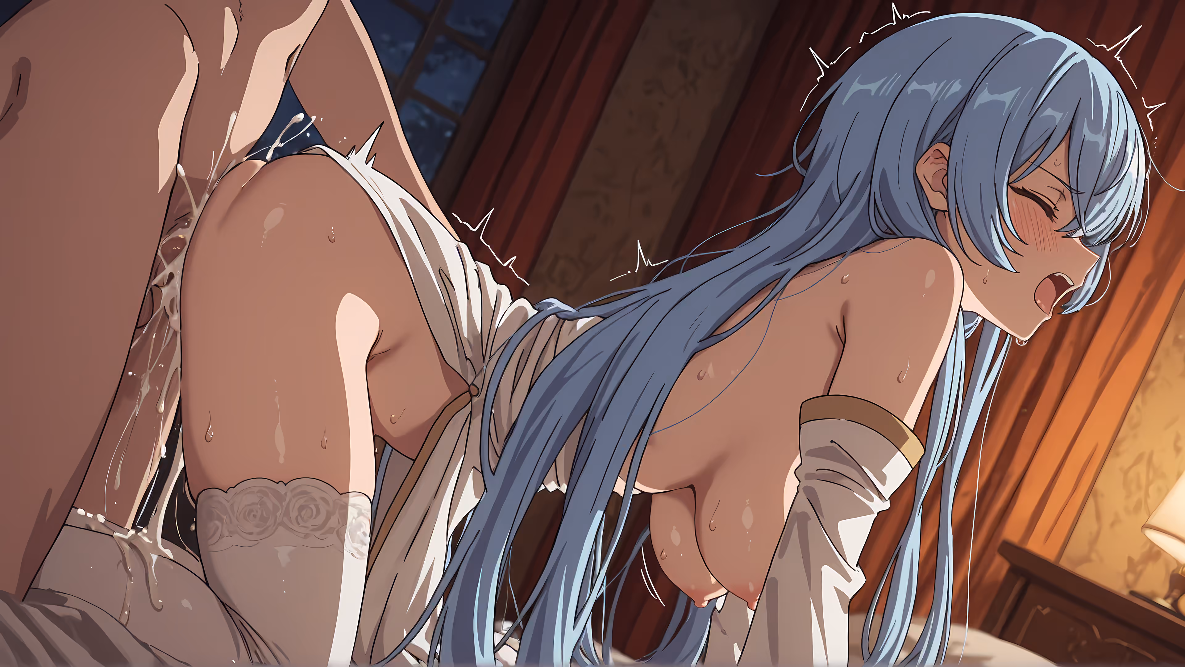 Celia Aquarain - There Was a Cute Girl in the Hero's Party, So I Tried Confessing to Her (Yuusha Party ni Kawaii Ko ga Ita no de, Kokuhaku Shitemita) - Hentai Gallery 10 - 110 Images — image 57 of 110