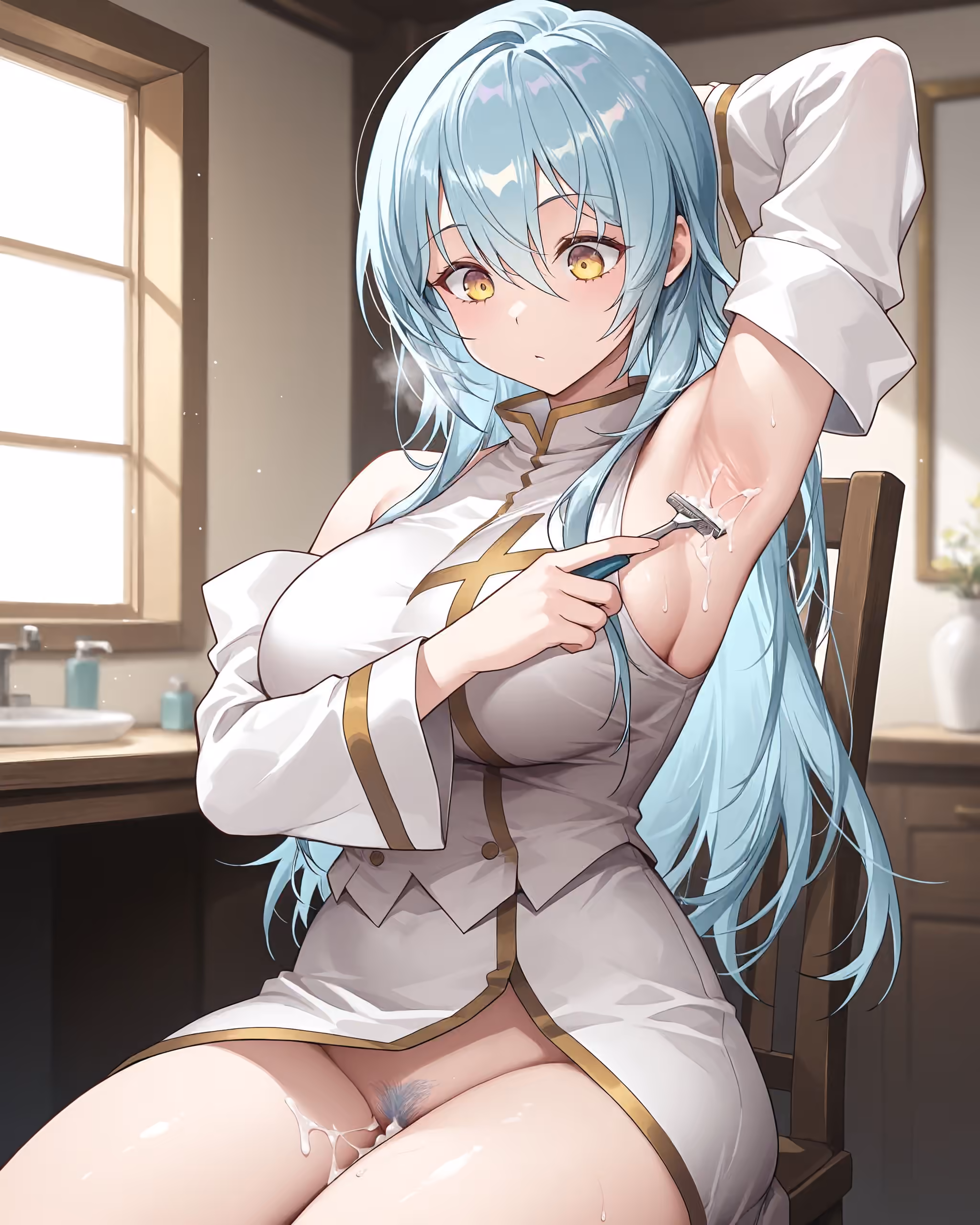 Celia Aquarain - There Was a Cute Girl in the Hero's Party, So I Tried Confessing to Her (Yuusha Party ni Kawaii Ko ga Ita no de, Kokuhaku Shitemita) - Hentai Gallery 1 - 70 Images — image 30 of 70