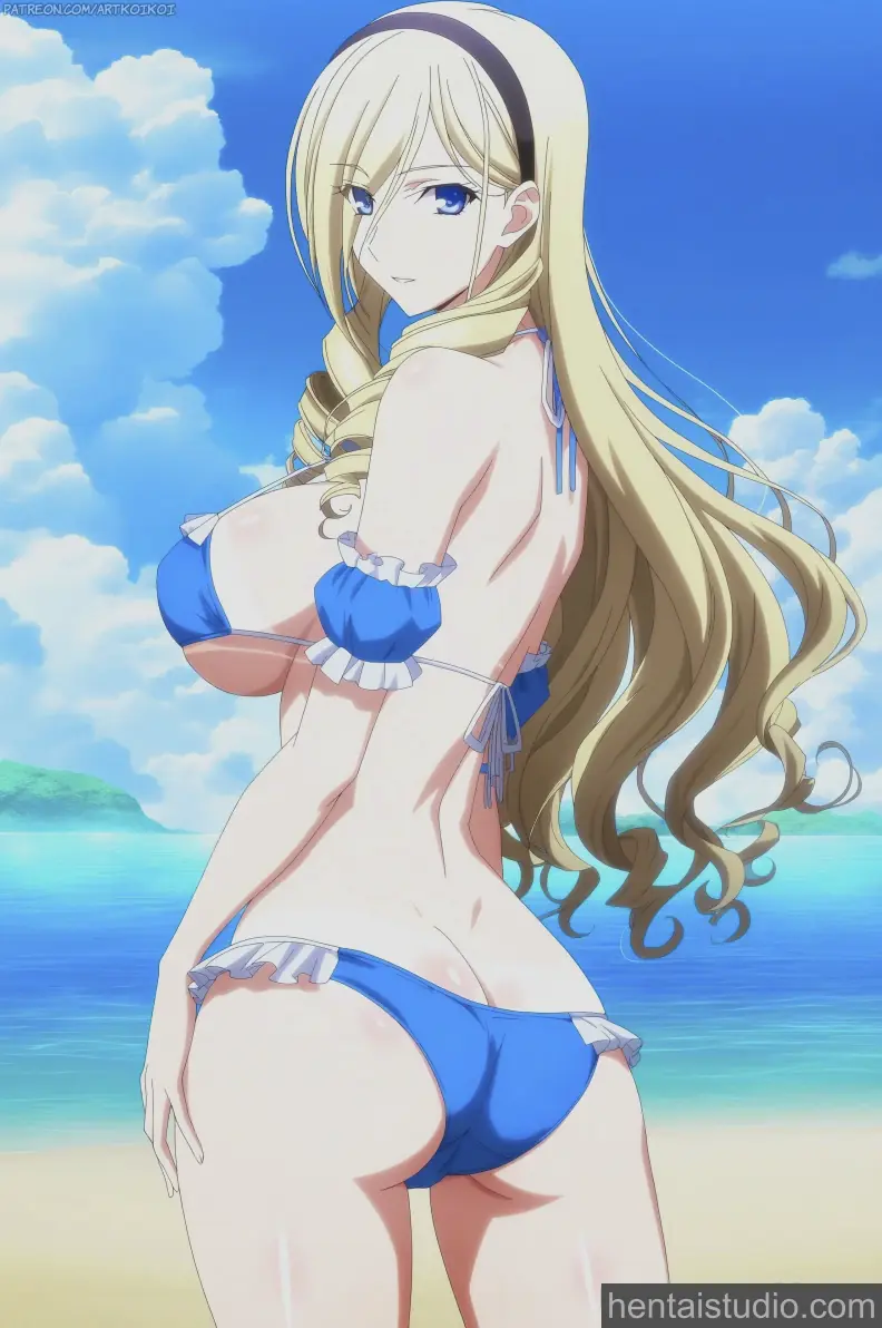 Celia Cumani Aintree from Walkure Romanze hentai art 11 of 12