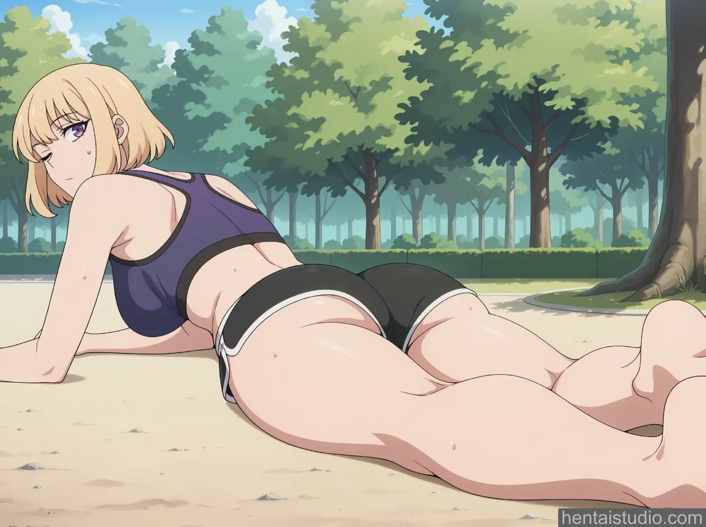 Cha Hae In from Solo Leveling hentai art 22 of 116