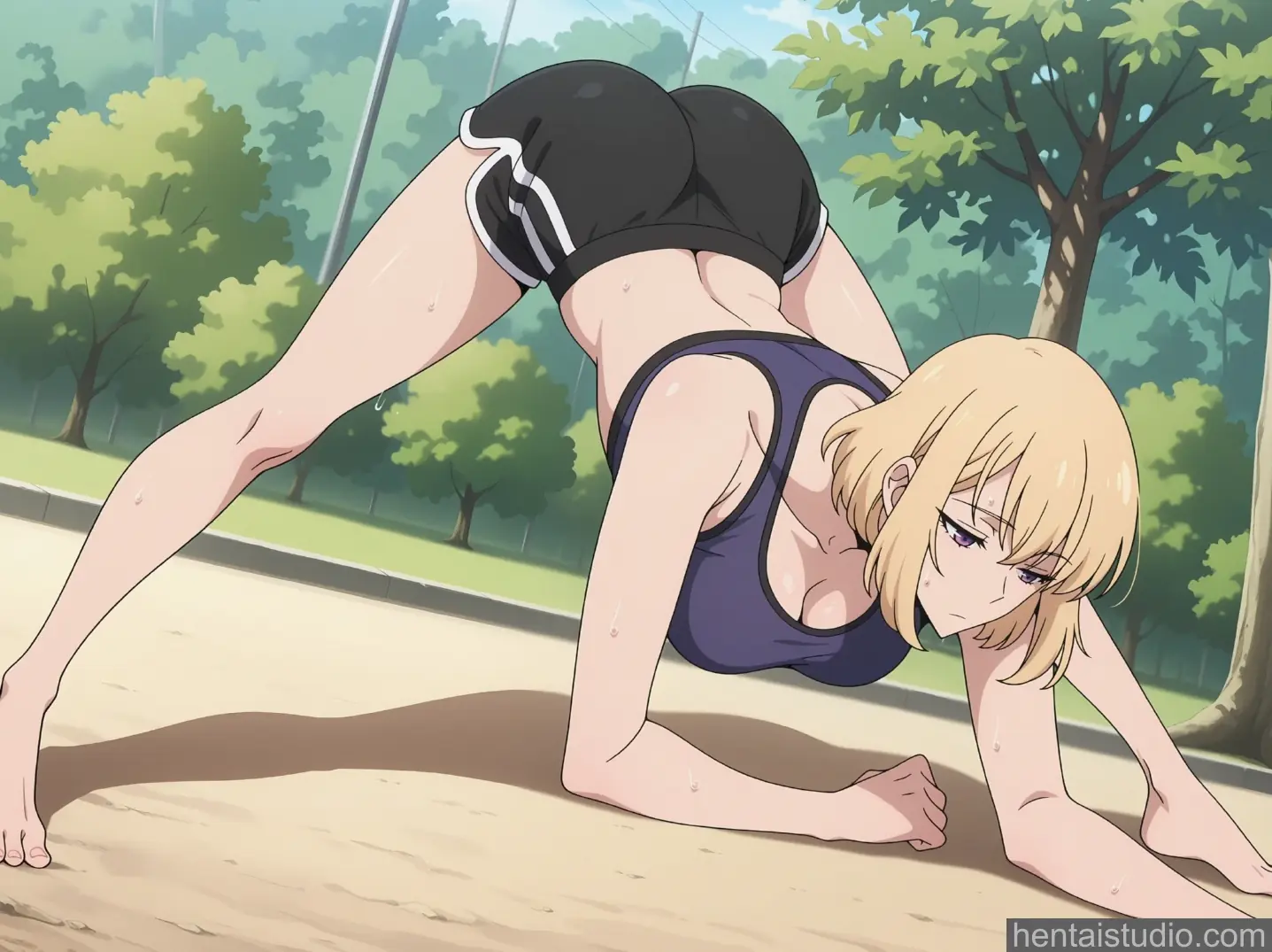 Cha Hae In from Solo Leveling hentai art 27 of 116