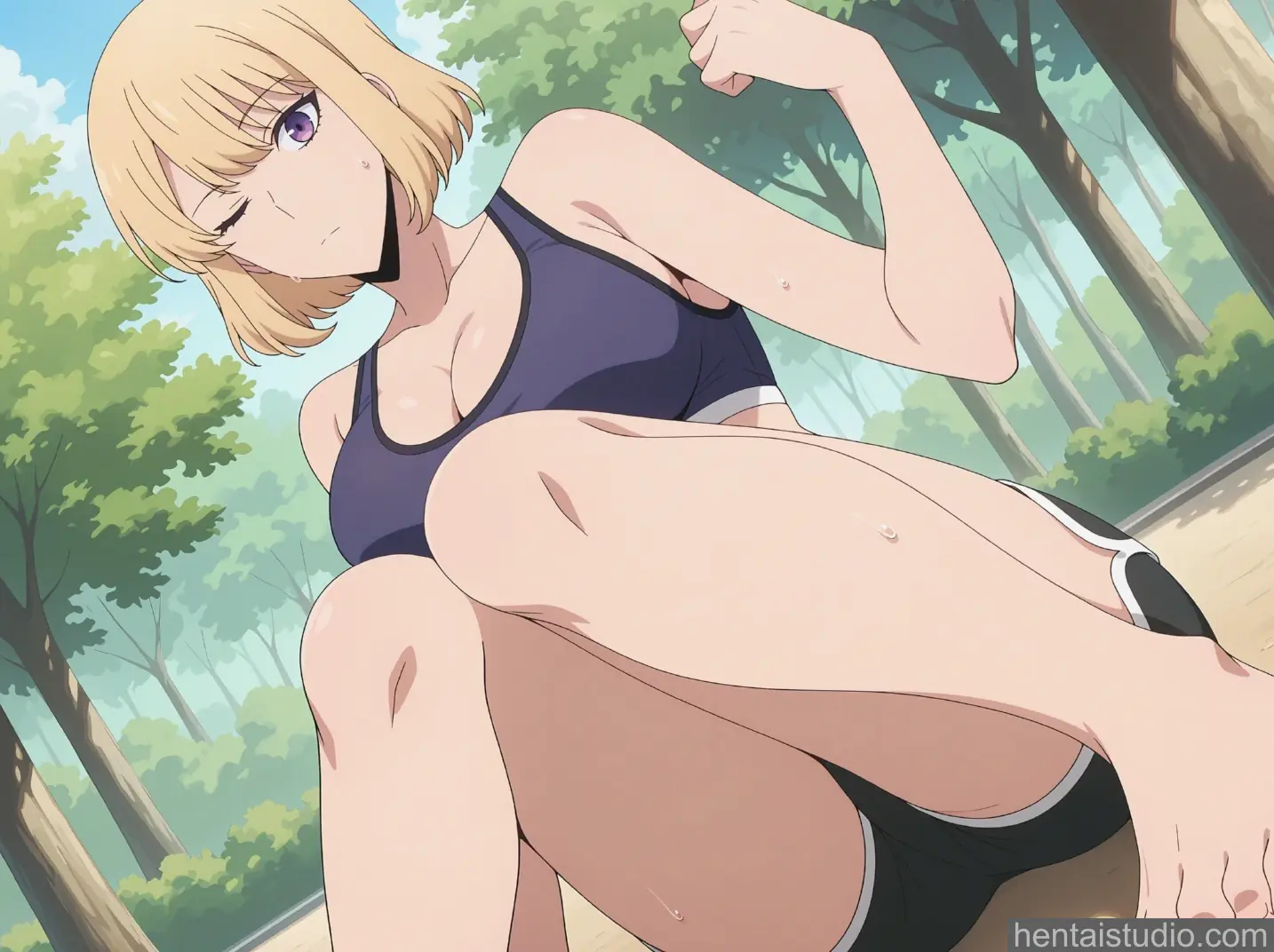 Cha Hae In from Solo Leveling hentai art 40 of 116