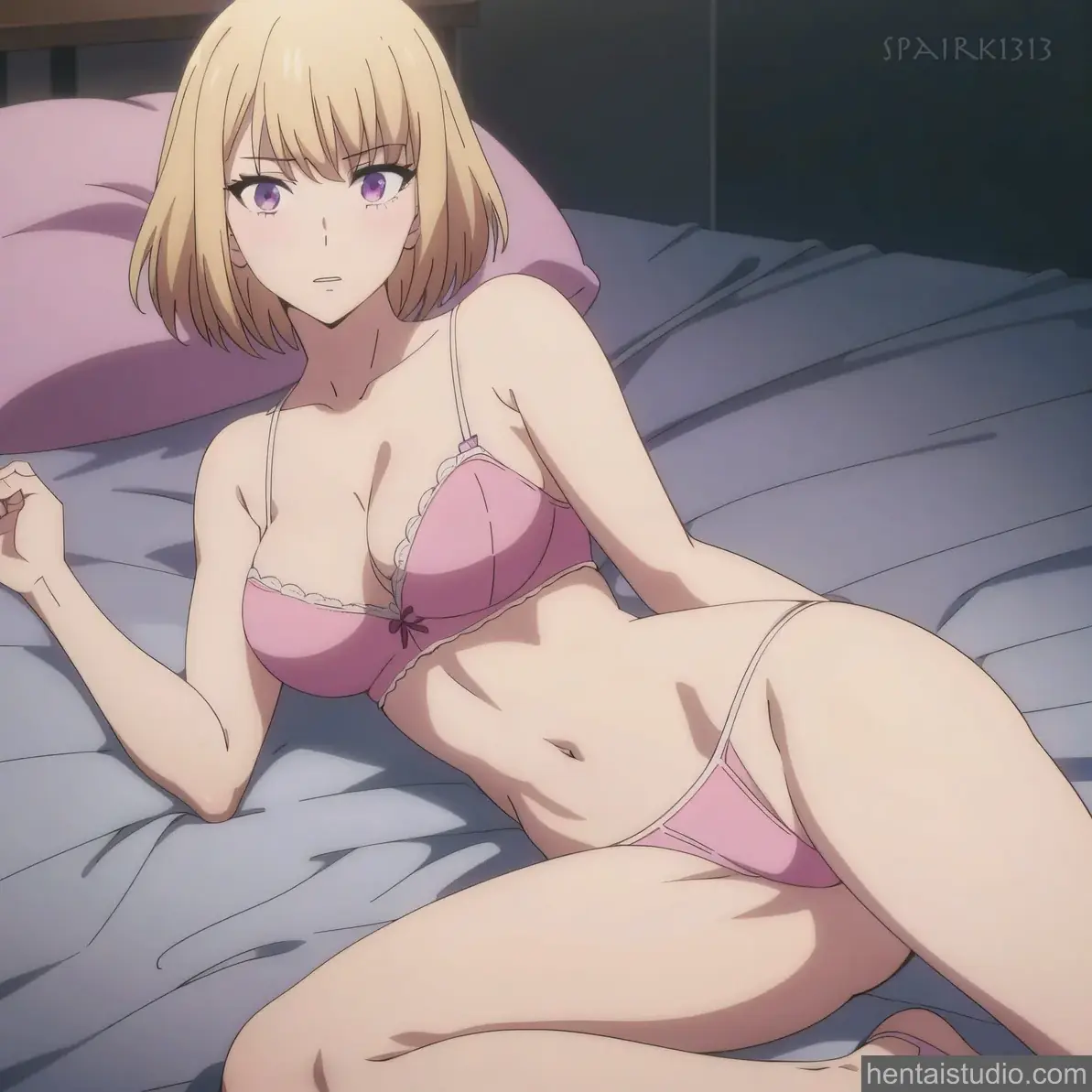 Cha Hae In from Solo Leveling hentai art 10 of 13