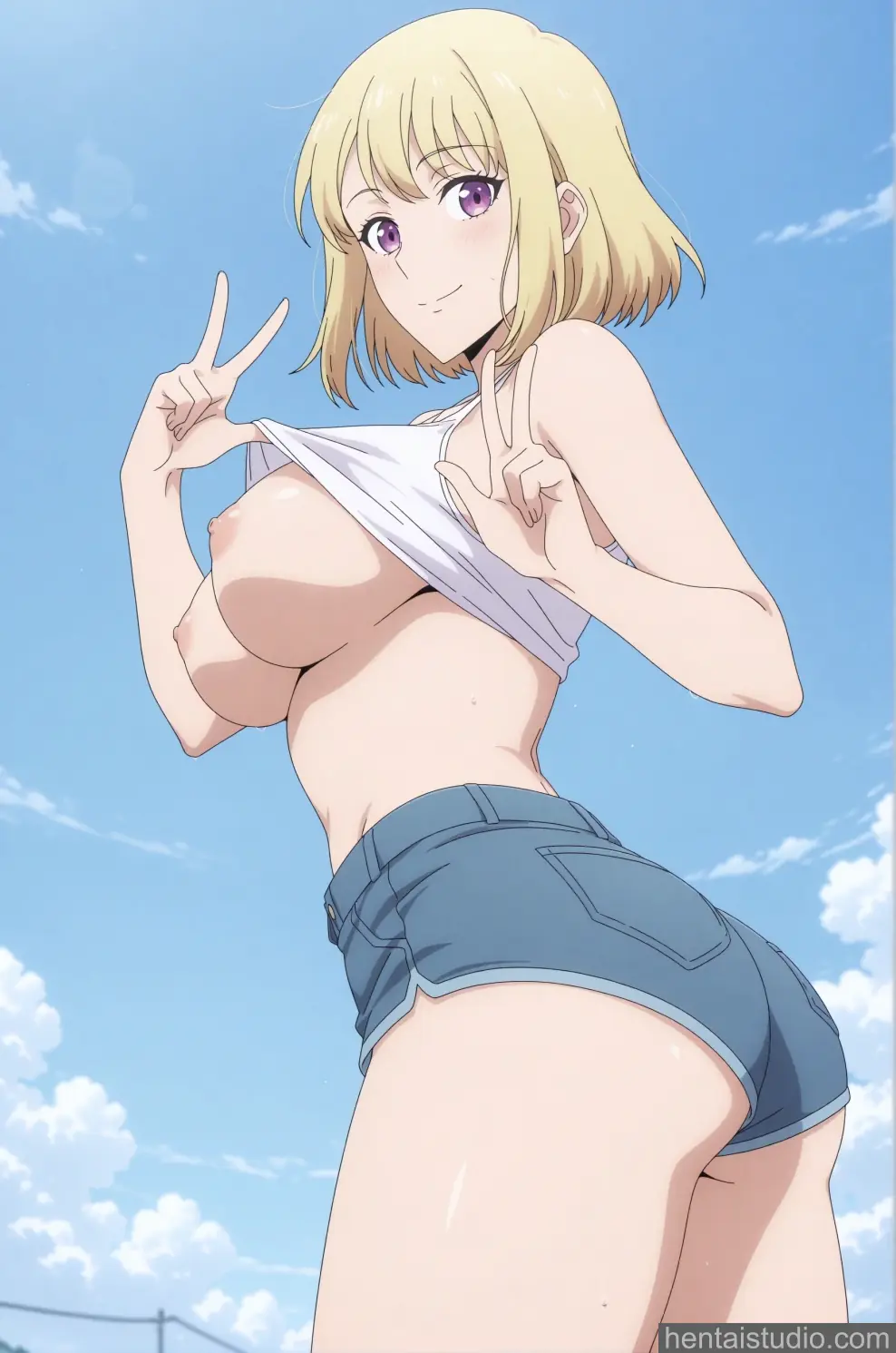 Cha Hae In from Solo Leveling hentai art 13 of 34