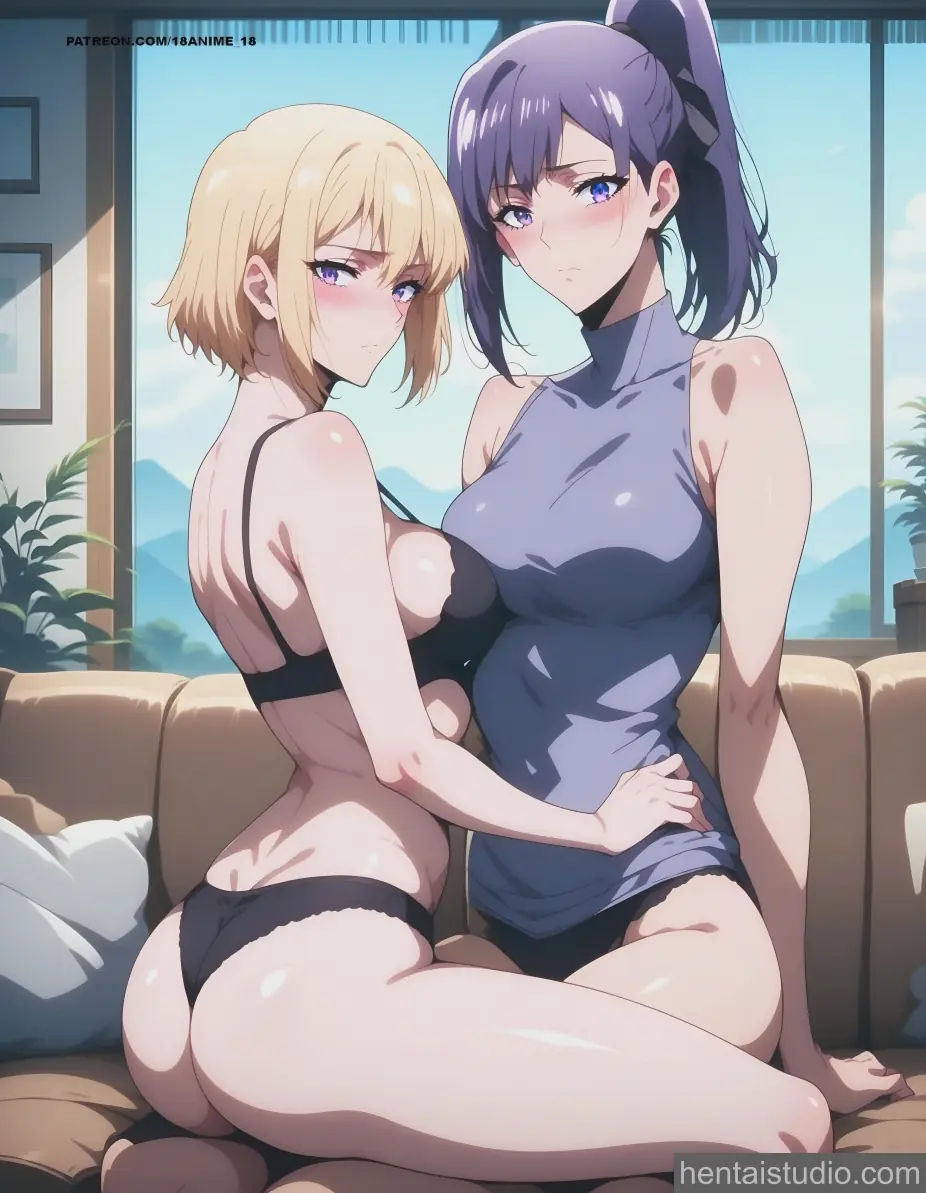 Cha Hae In Sung Jinah from Solo Leveling hentai art 8 of 57