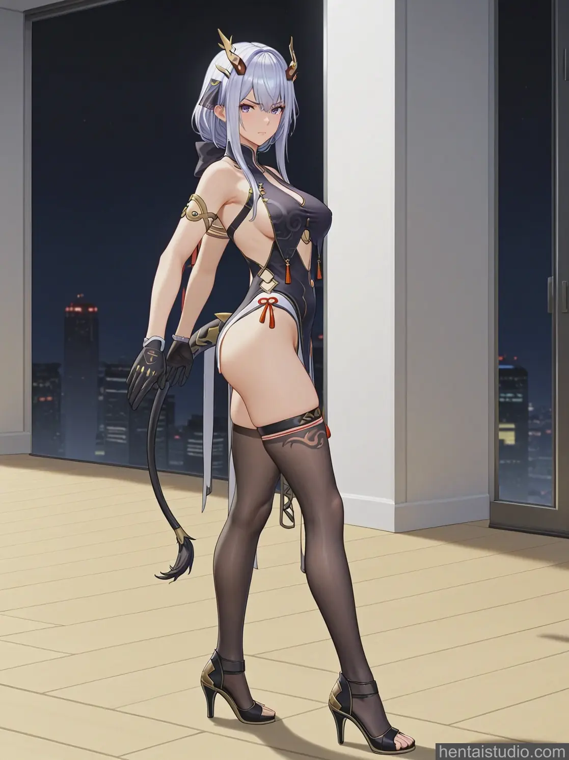 Chenxing from Snowbreak hentai art 49 of 122