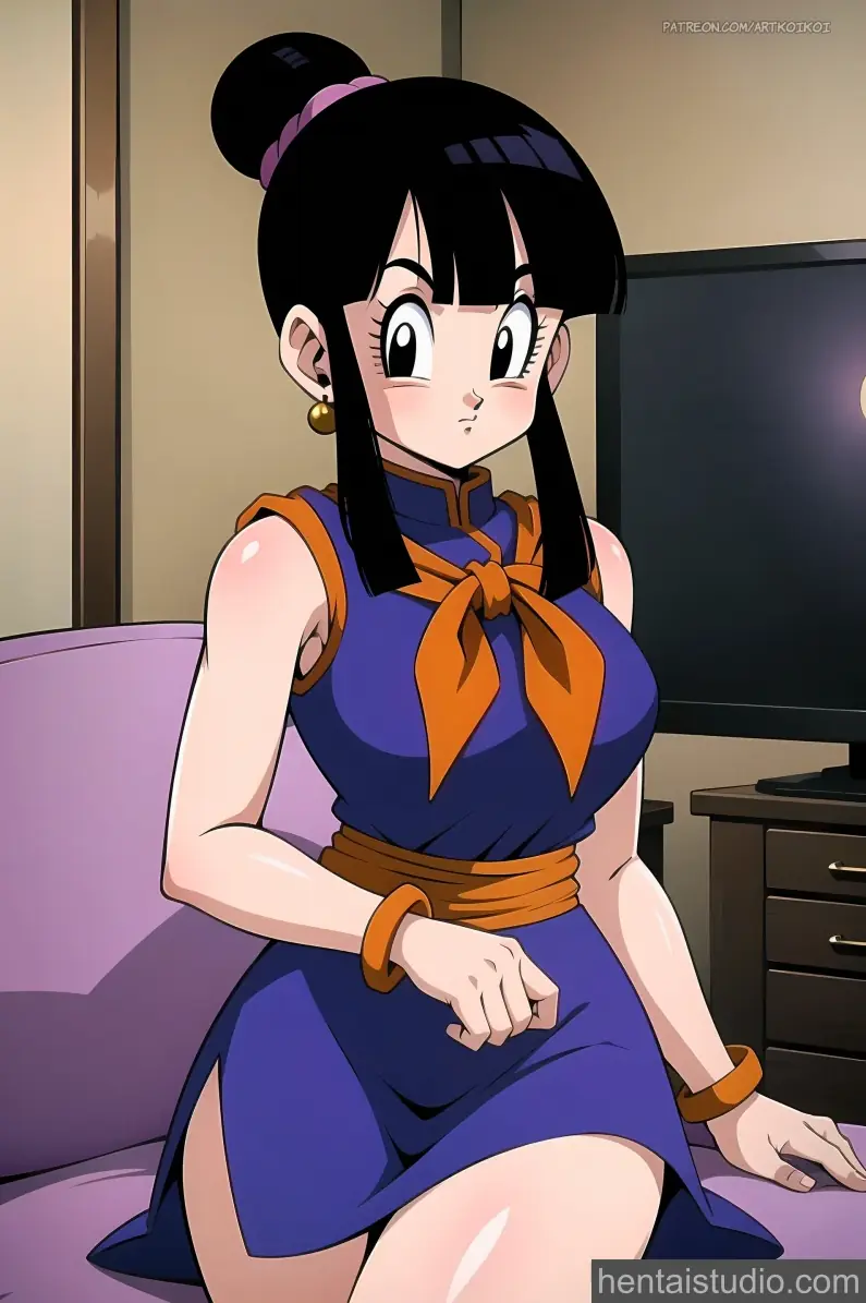 Chi Chi from Dragon Ball Z hentai art 1 of 23