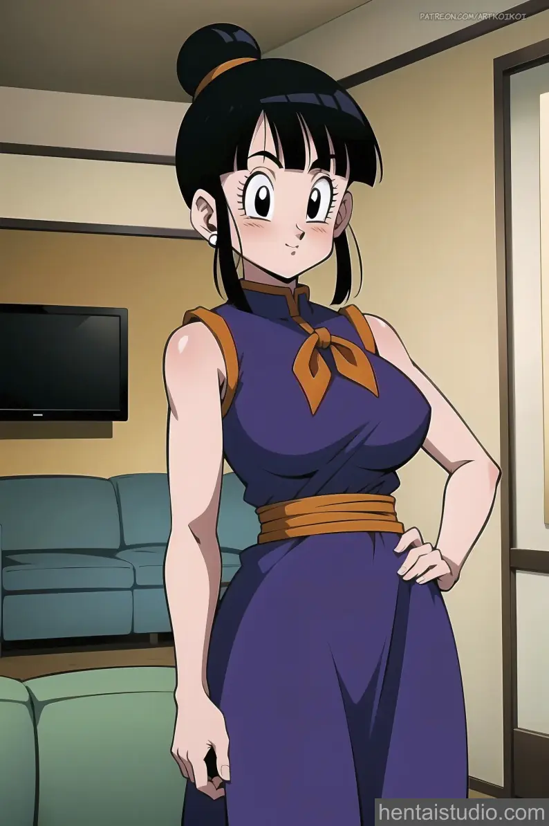 Chi Chi from Dragon Ball Z hentai art 12 of 23